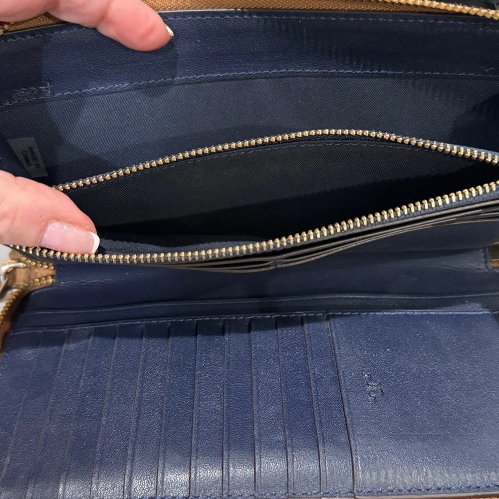 Tory Burch Camel Wristlet Clutch - Picture 5 of 5